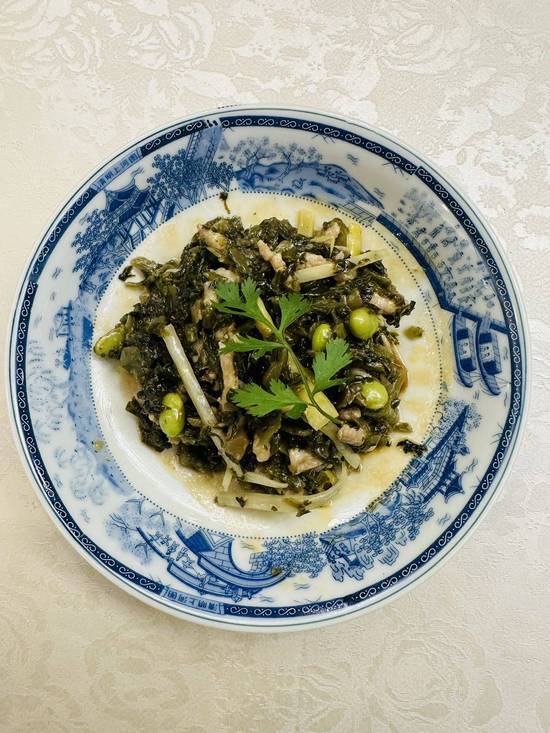 雪菜肉丝 / Pickled Cabbage Pork